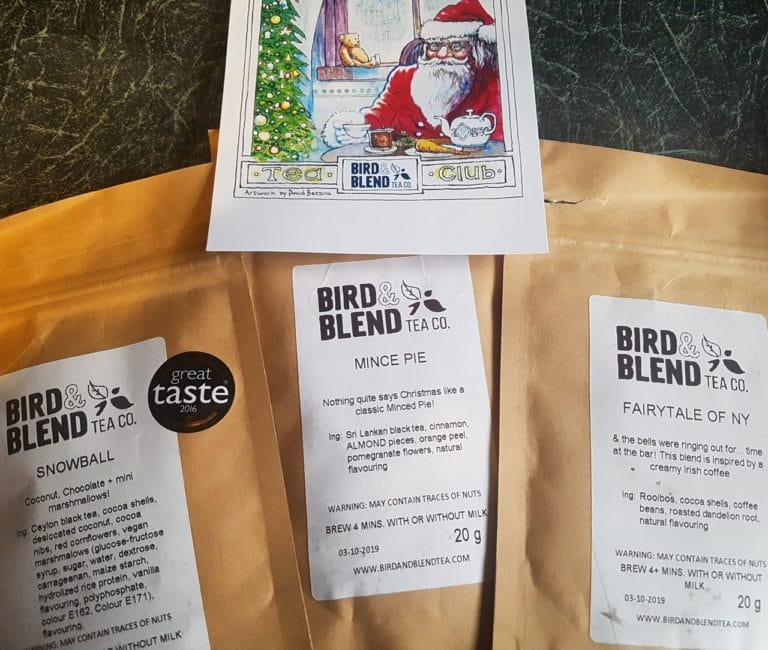 Tea club subscription set of wintery teas